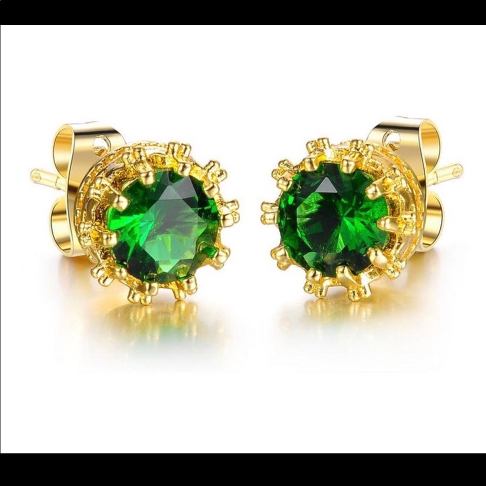 Earring simple 18k gold plated !